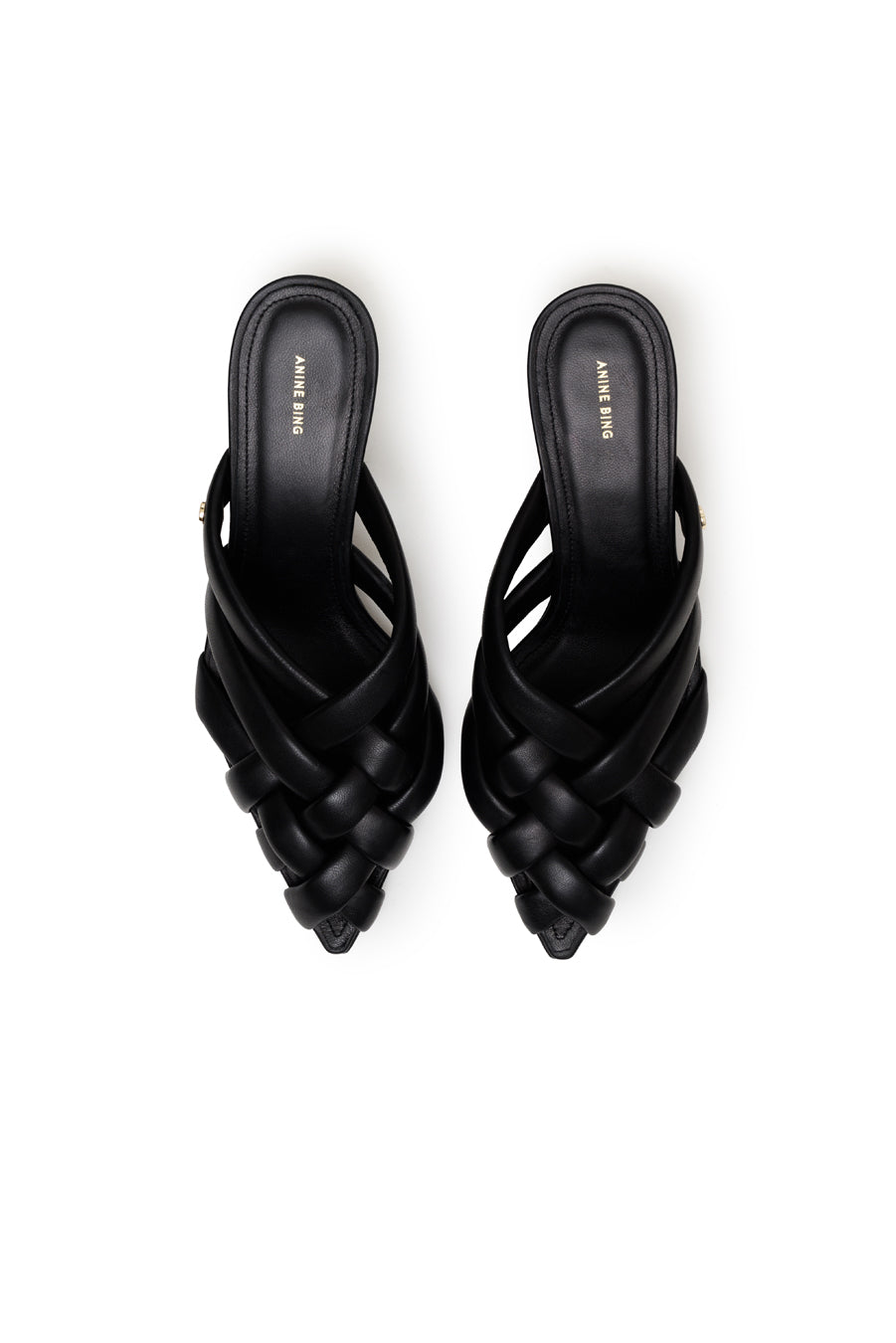 Anine Bing - Eve Mules in Black