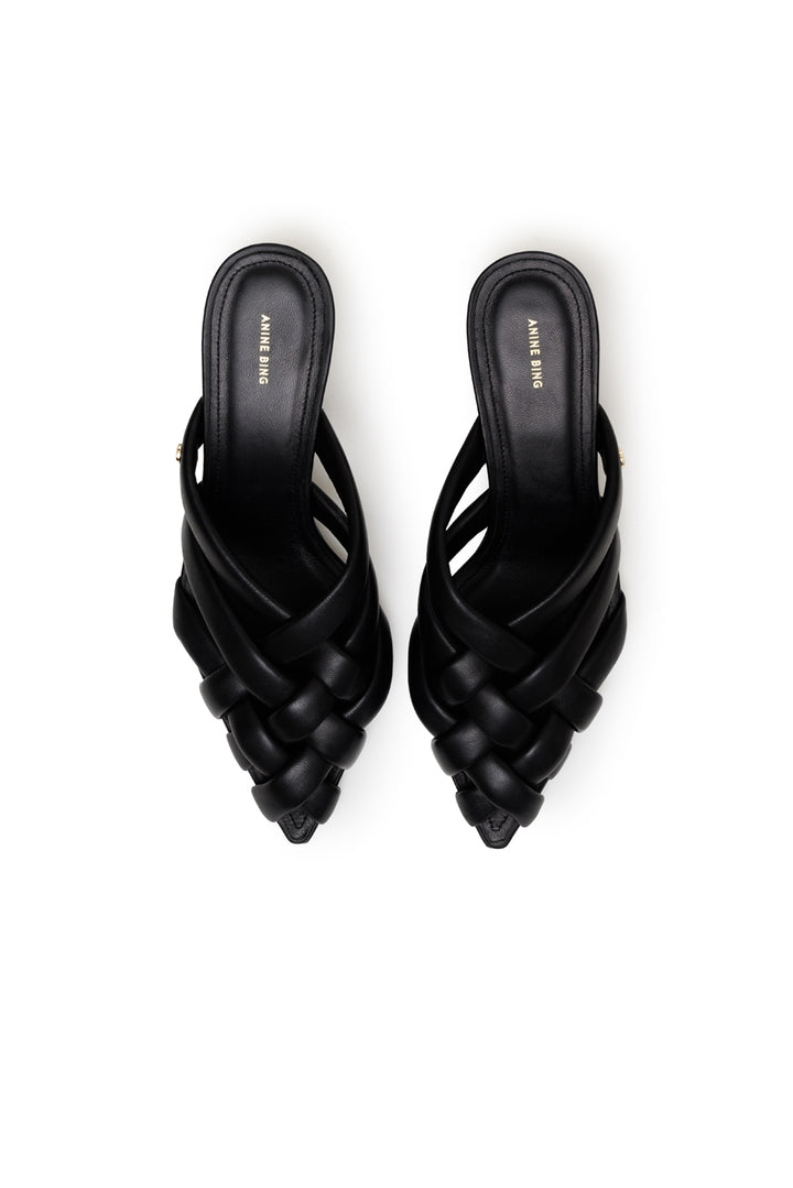 Anine Bing - Eve Mules in Black