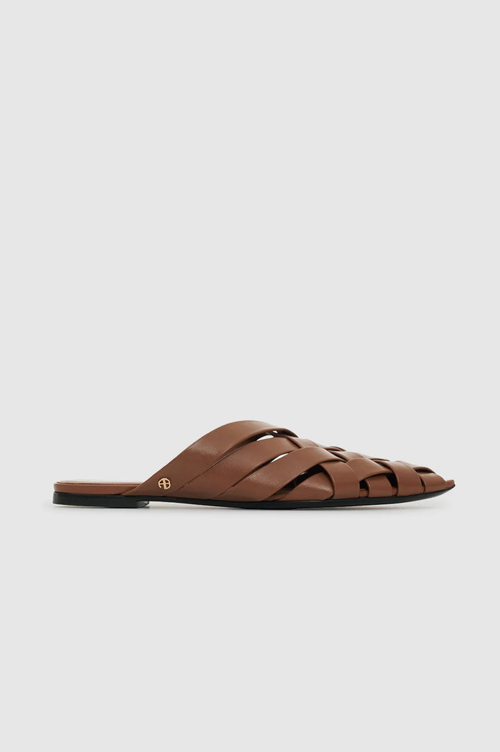 Anine Bing - Eve Flats in Cognac
