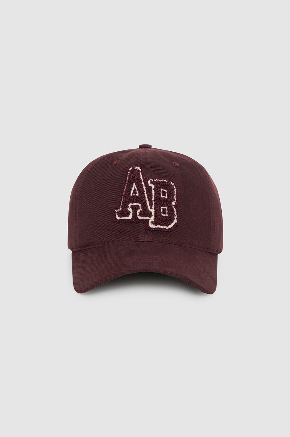Anine Bing - Jeremy Letterman Baseball Cap in Dark Burgundy