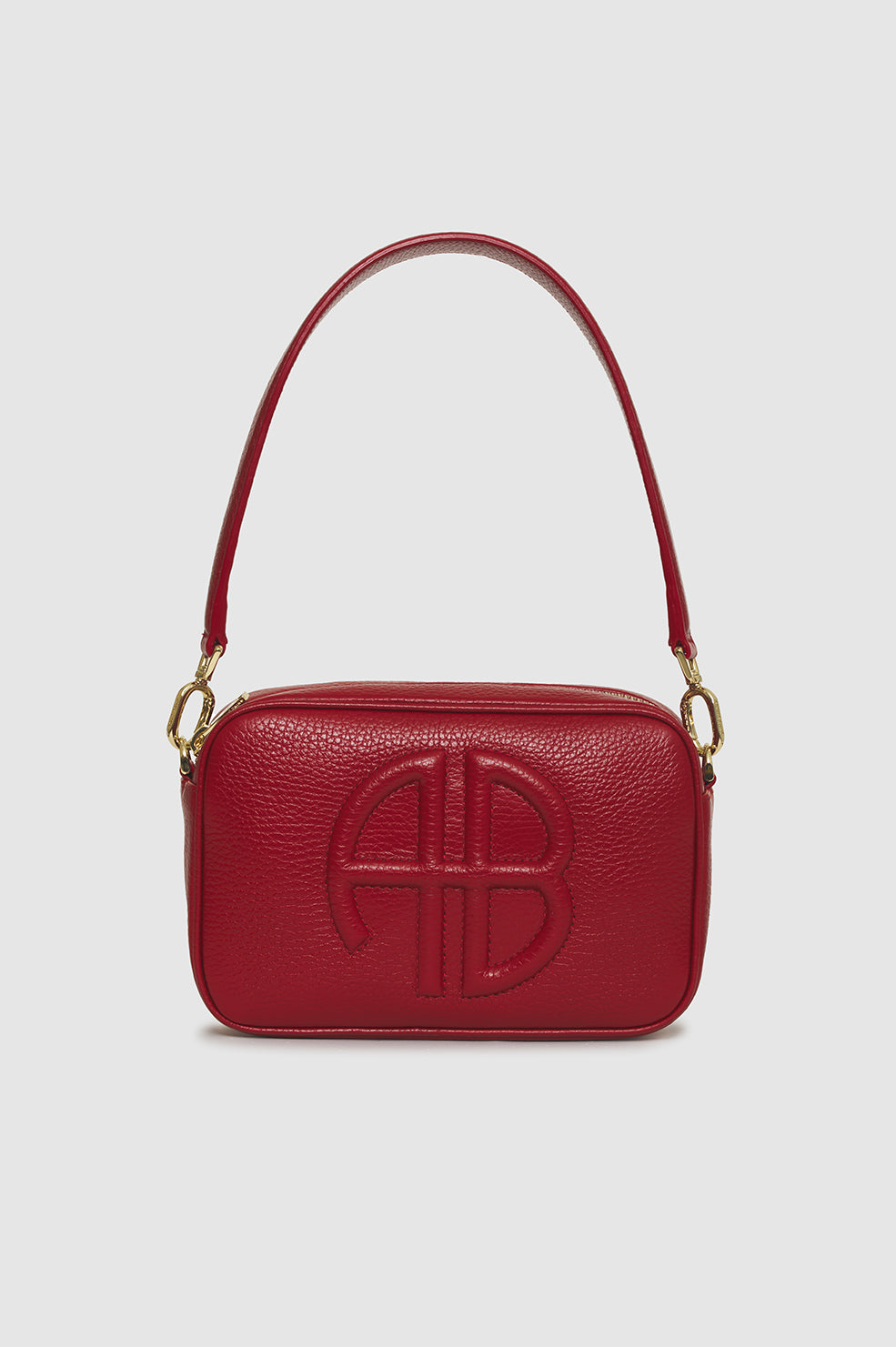 Anine Bing - Lili Bag in Red Pebbled