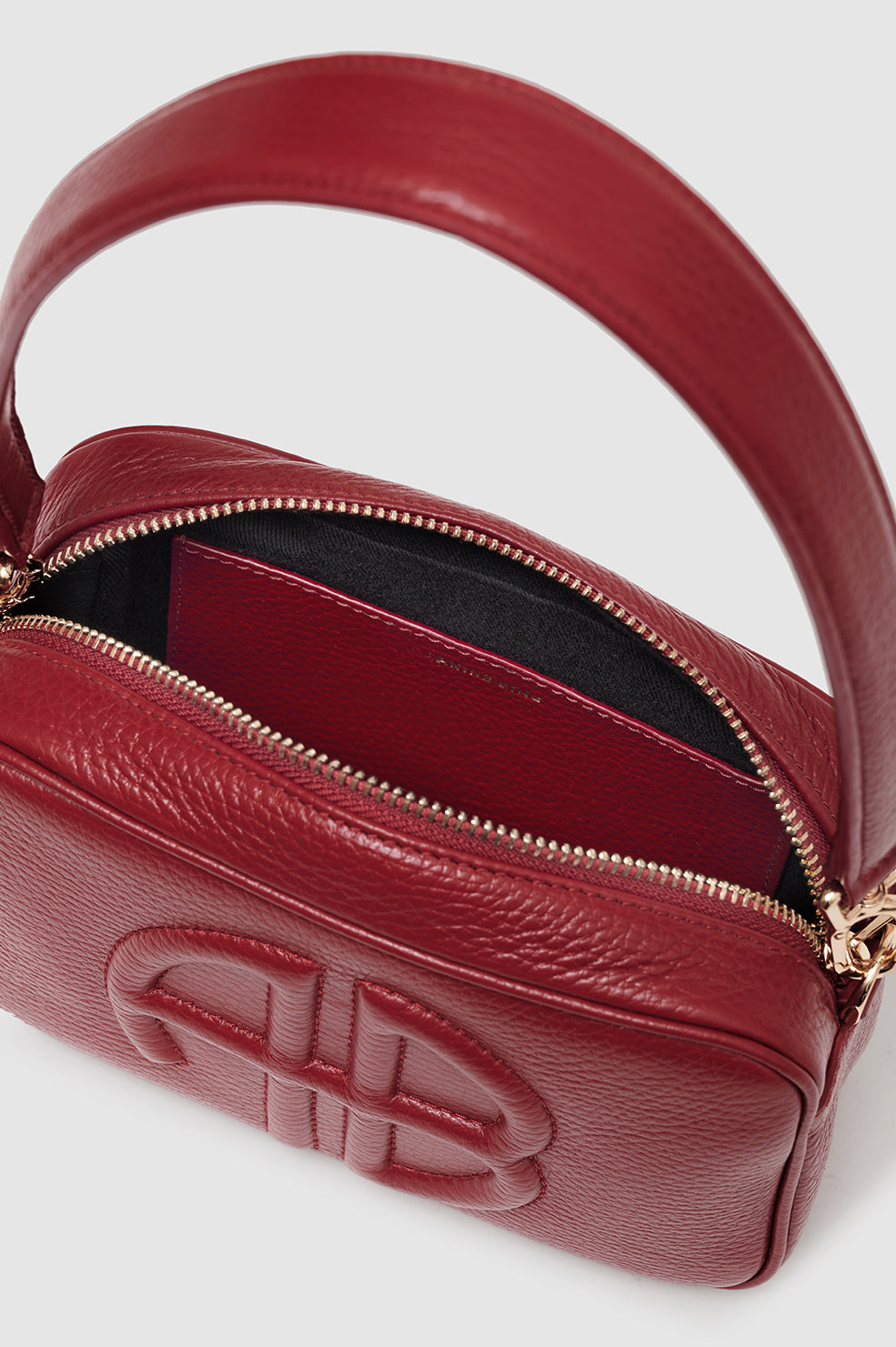 Anine Bing - Lili Bag in Red Pebbled