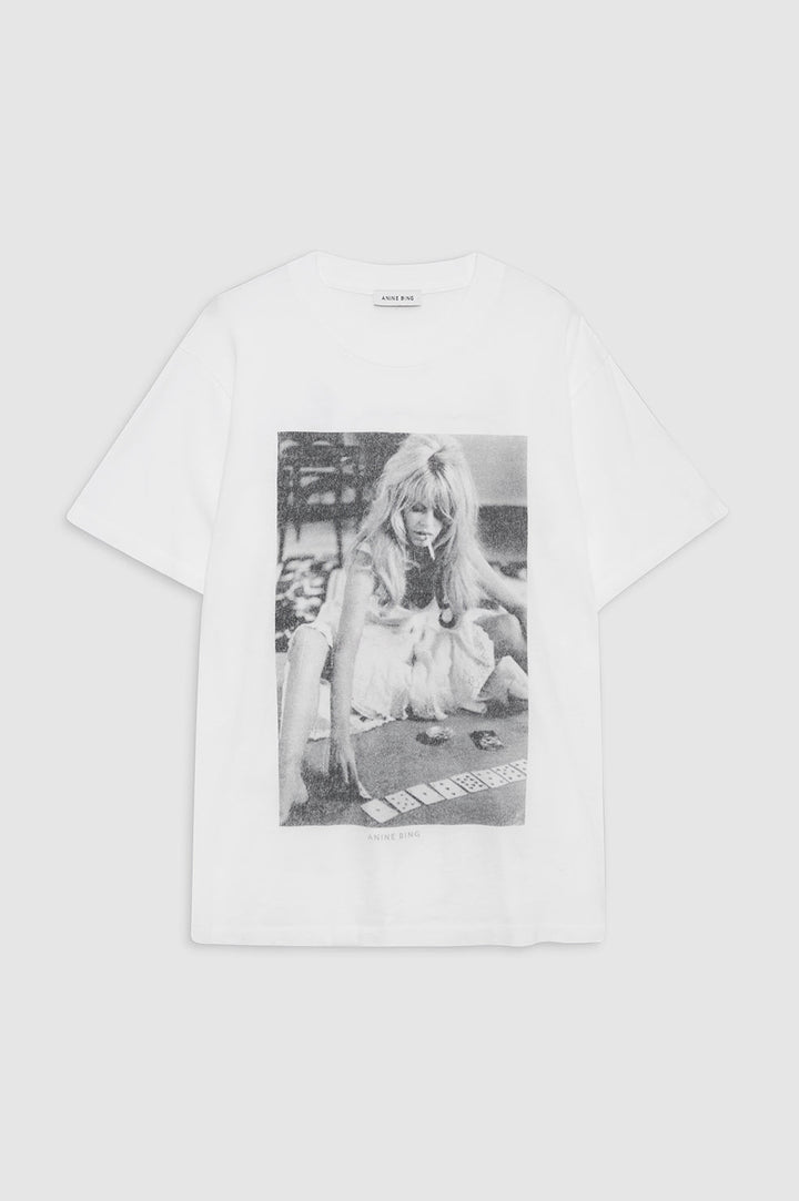 Anine Bing - Lili Tee AB x DK x Brigitte Bardot in Ivory