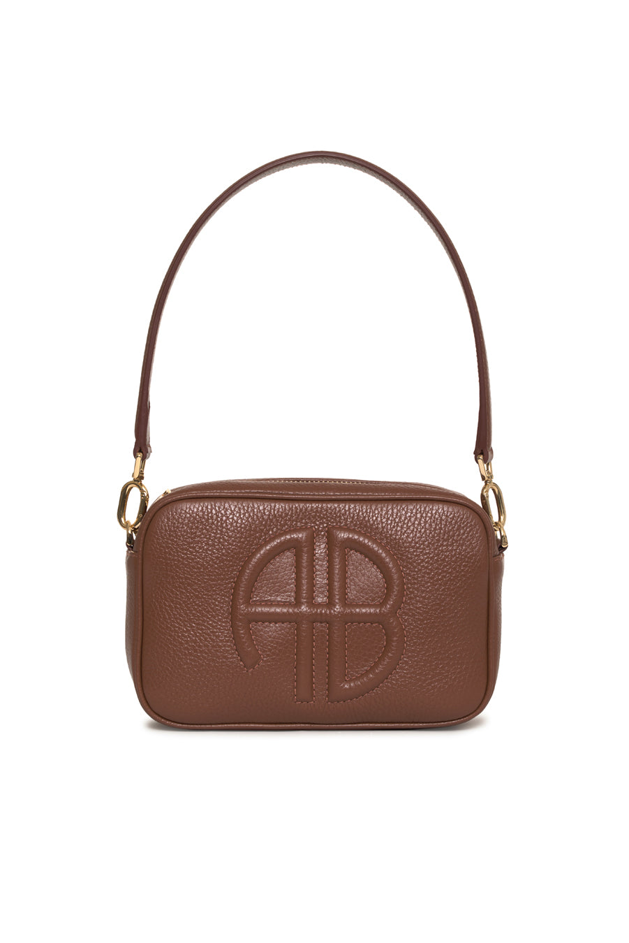 Anine Bing - Lili Bag in Cognac Pebbled