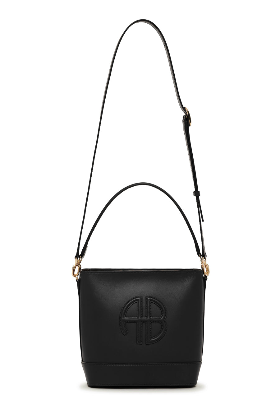 ハンドバッグ Anine Bing Lili Bucket Bag - Leather - Black Anine Bing - Lili Bucket Bag in Black – Blond Genius