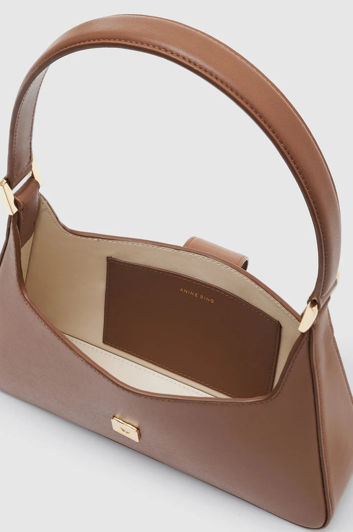 Anine Bing - Lou Shoulder Bag in Cognac