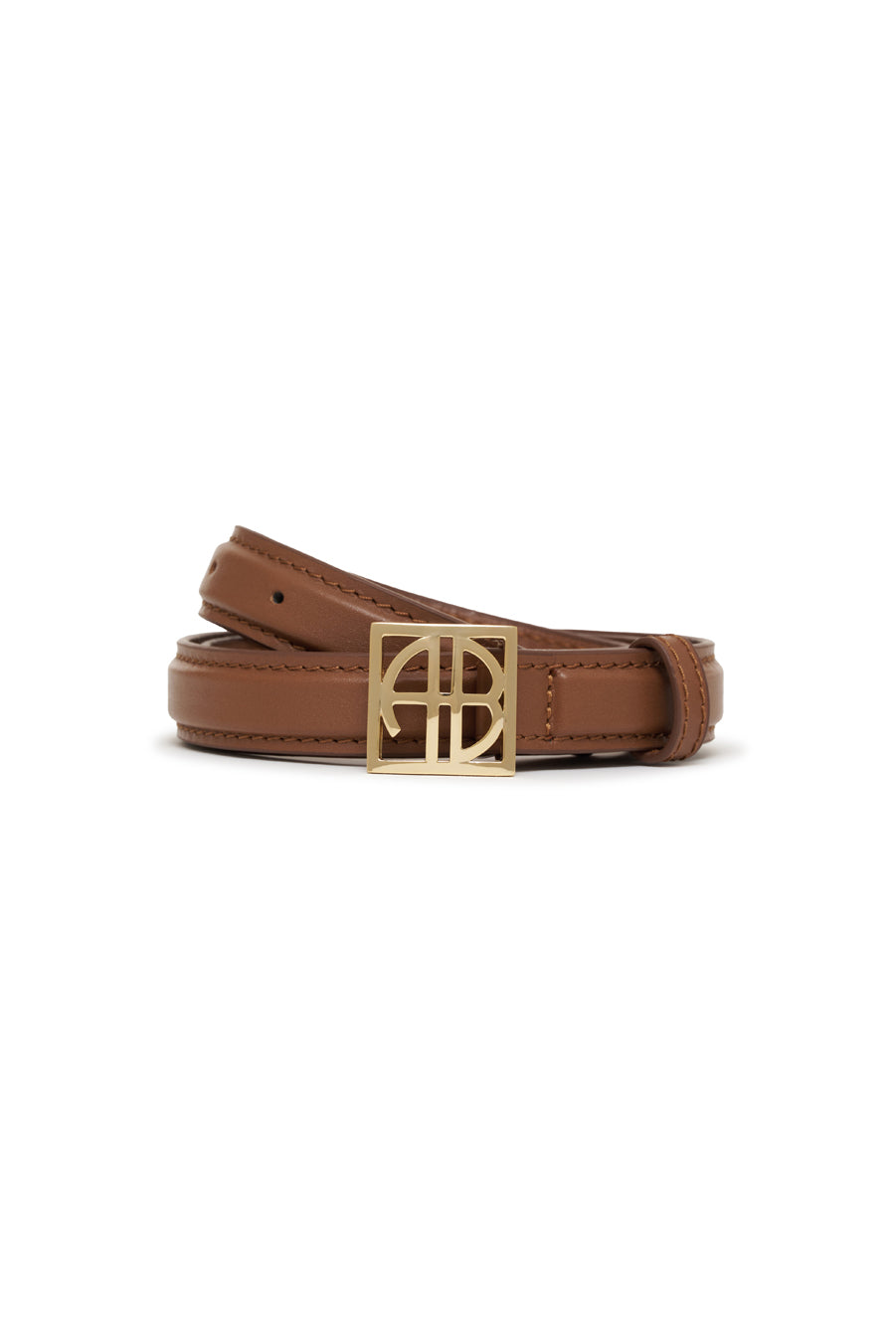 Anine Bing - Monogram Belt in Cognac