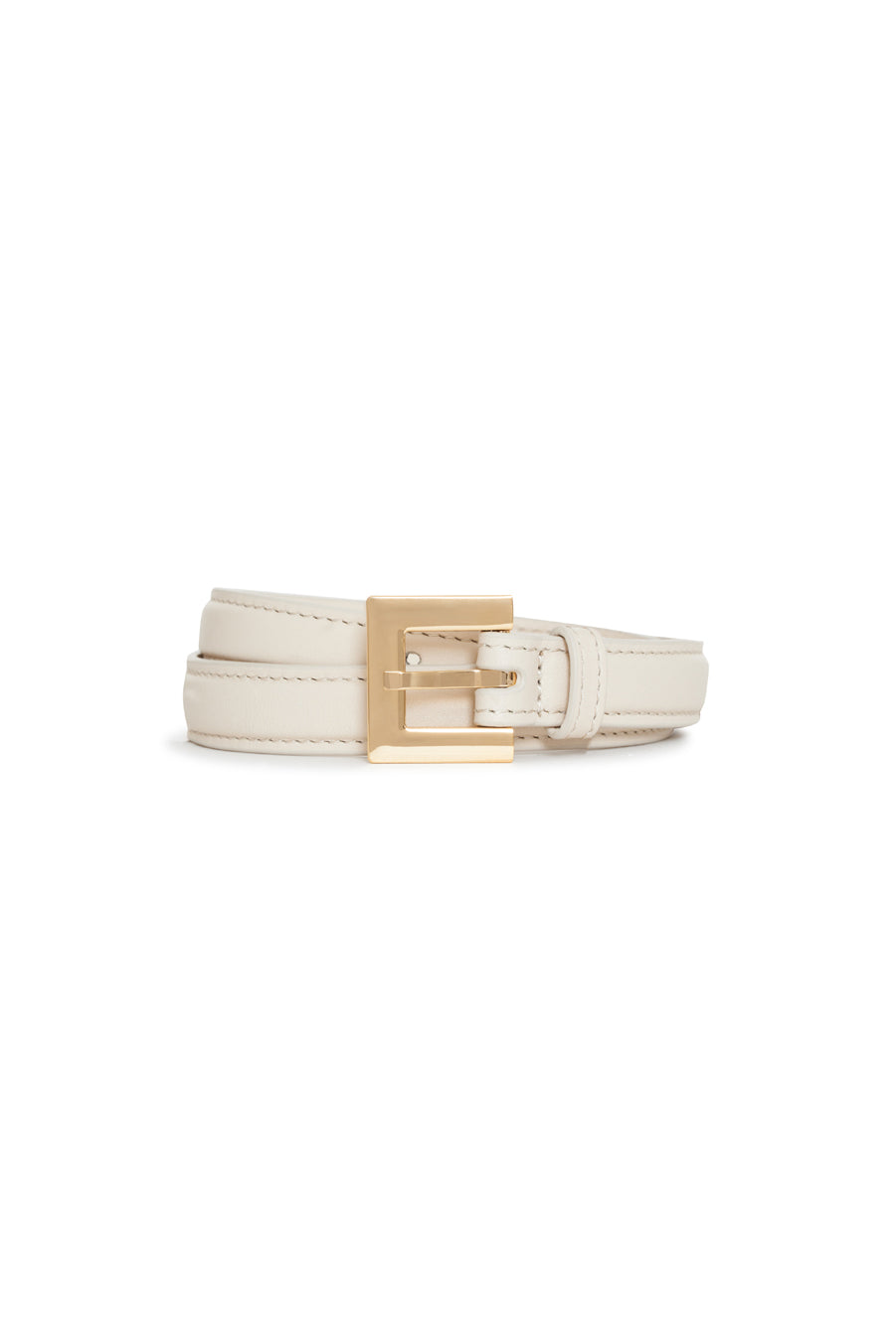 Anine Bing - Nicola Belt in Bone with Gold