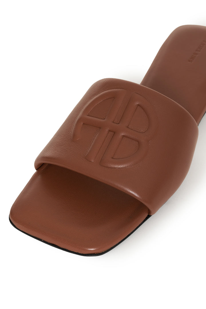 Anine Bing - Ria Slides in Cognac