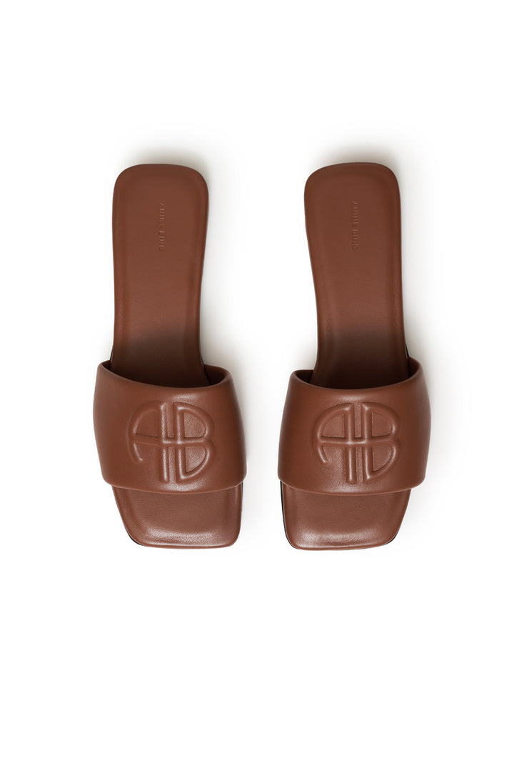 Anine Bing - Ria Slides in Cognac