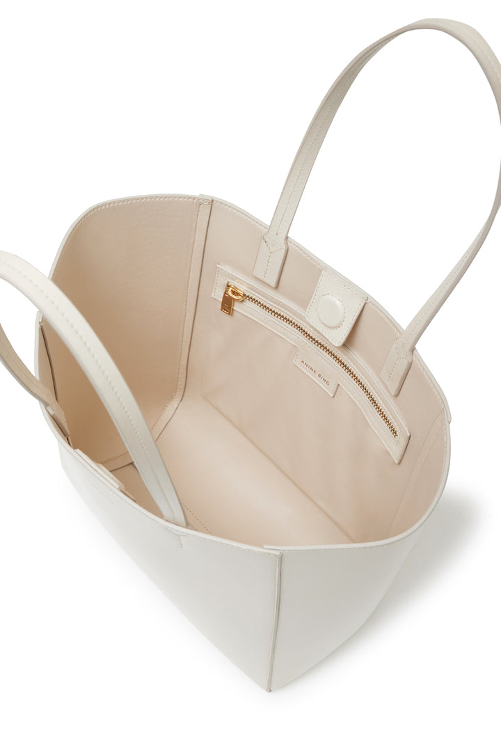 Anine Bing - Small Elly Tote in Bone