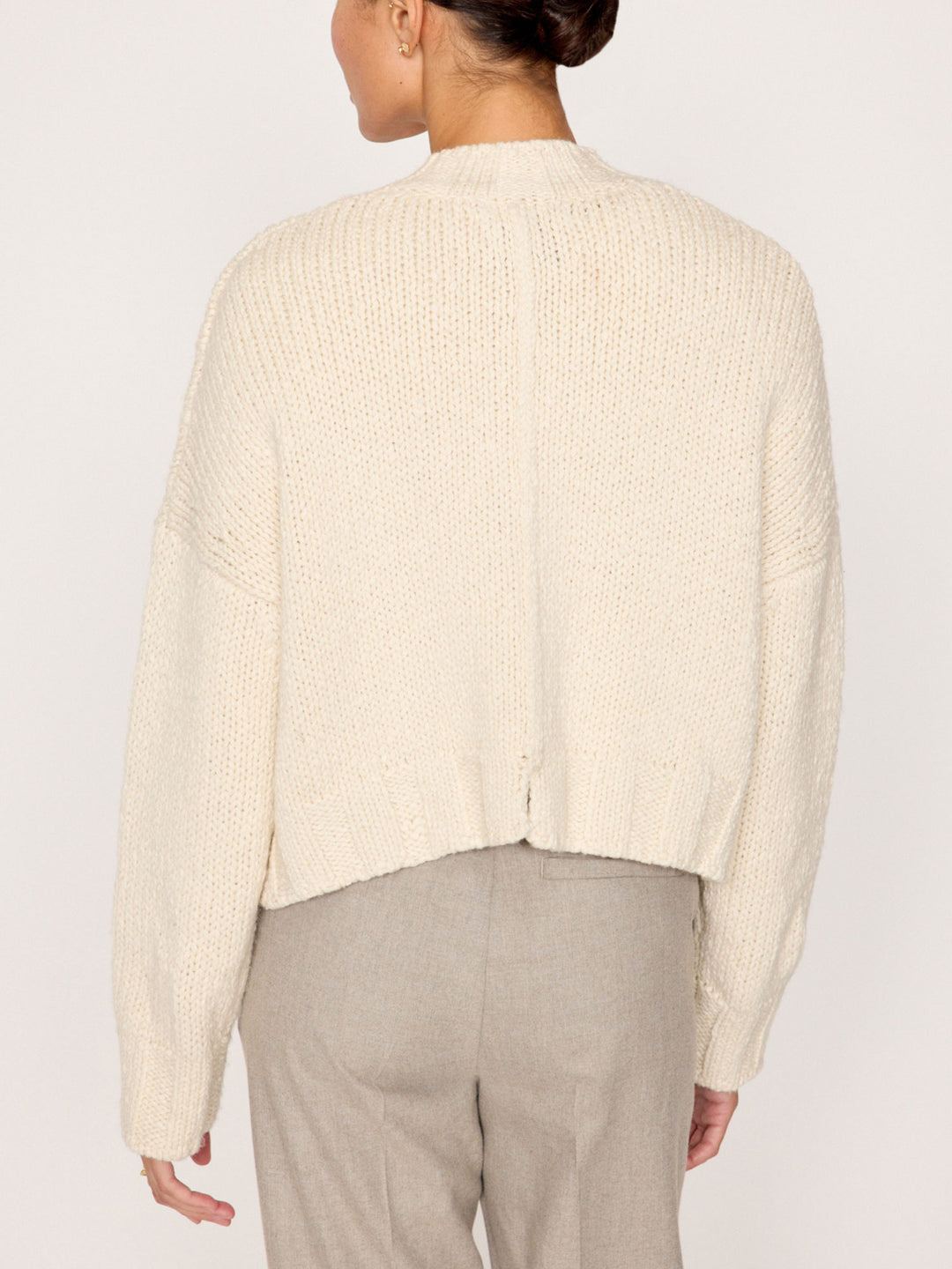 Brochu Walker - Asher Cardigan in Ivory