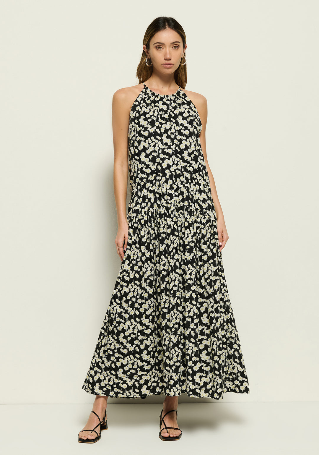 Nation Ltd - Bell Dress in Hazy Daisy