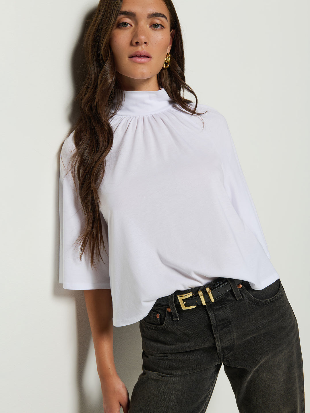 NATION LTD - Bell Top in White