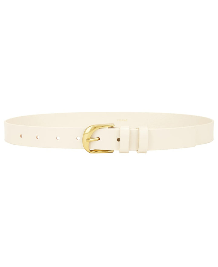 Frame - Twist Buckle Belt in Bone Belt