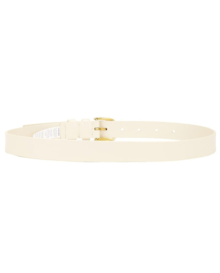 Frame - Twist Buckle Belt in Bone Belt