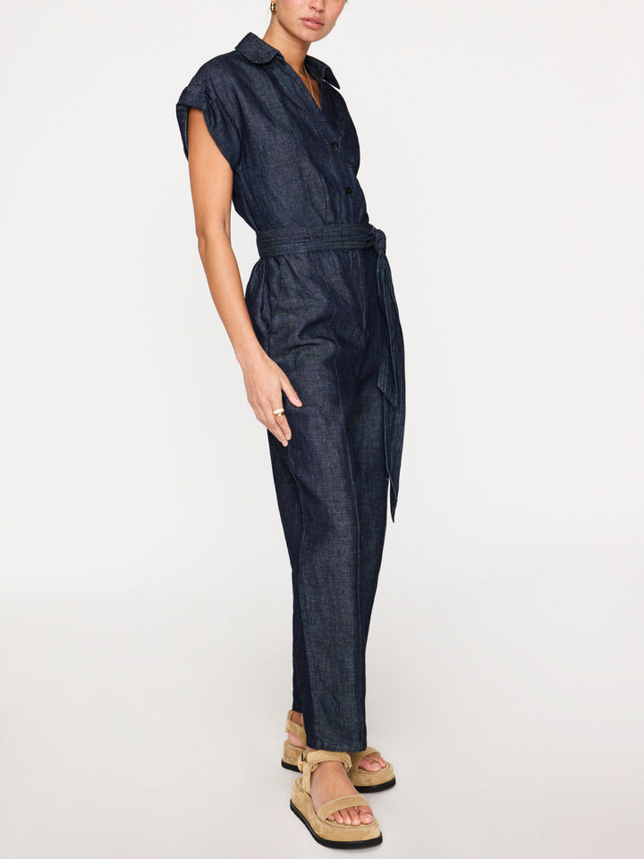 BROCHU WALKER - Banks Jumpsuit in Indigo
