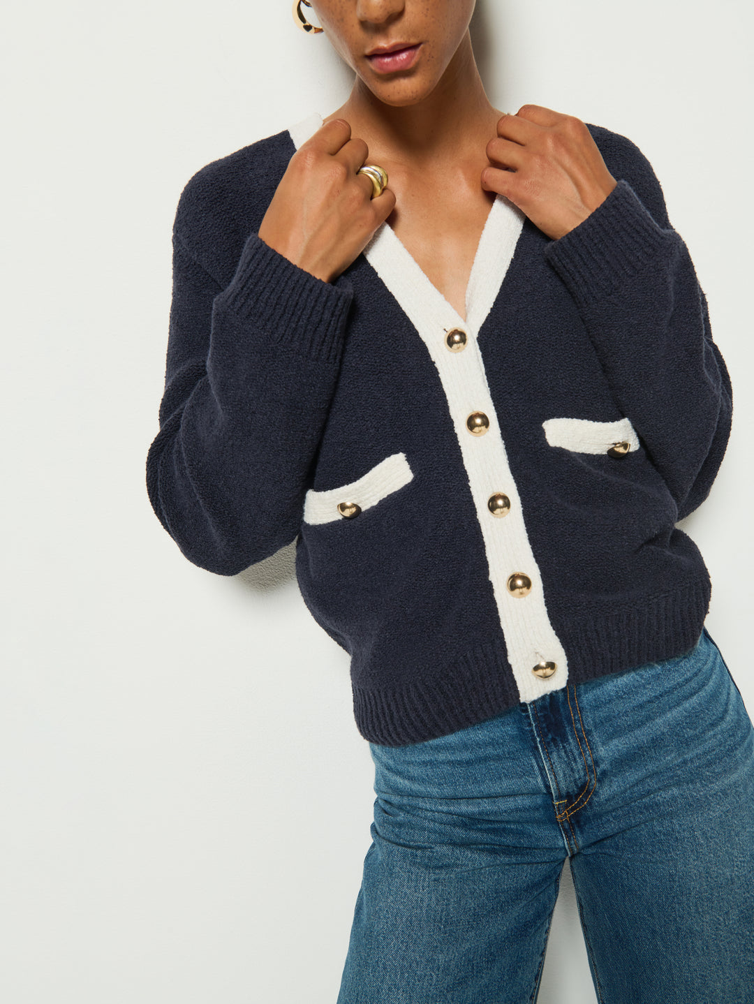 Nation - Carolyn Cardigan in Night Sky Cardigans