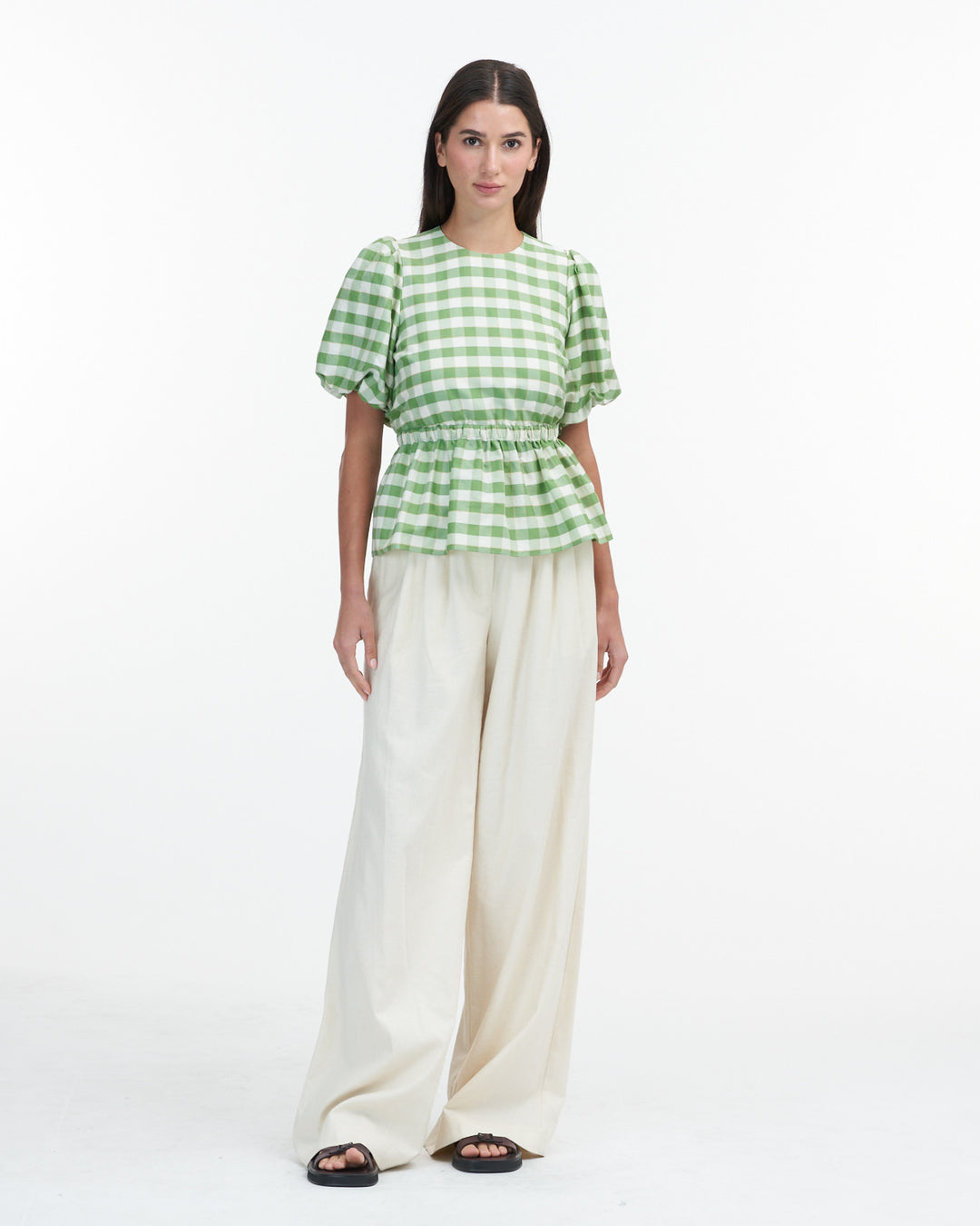 Tanya Taylor - Chelsey Top in Meadow Green