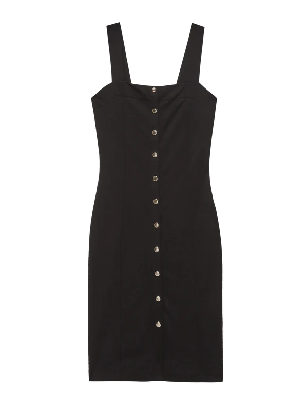 Nation LTD - Claude Dress in Jet Black