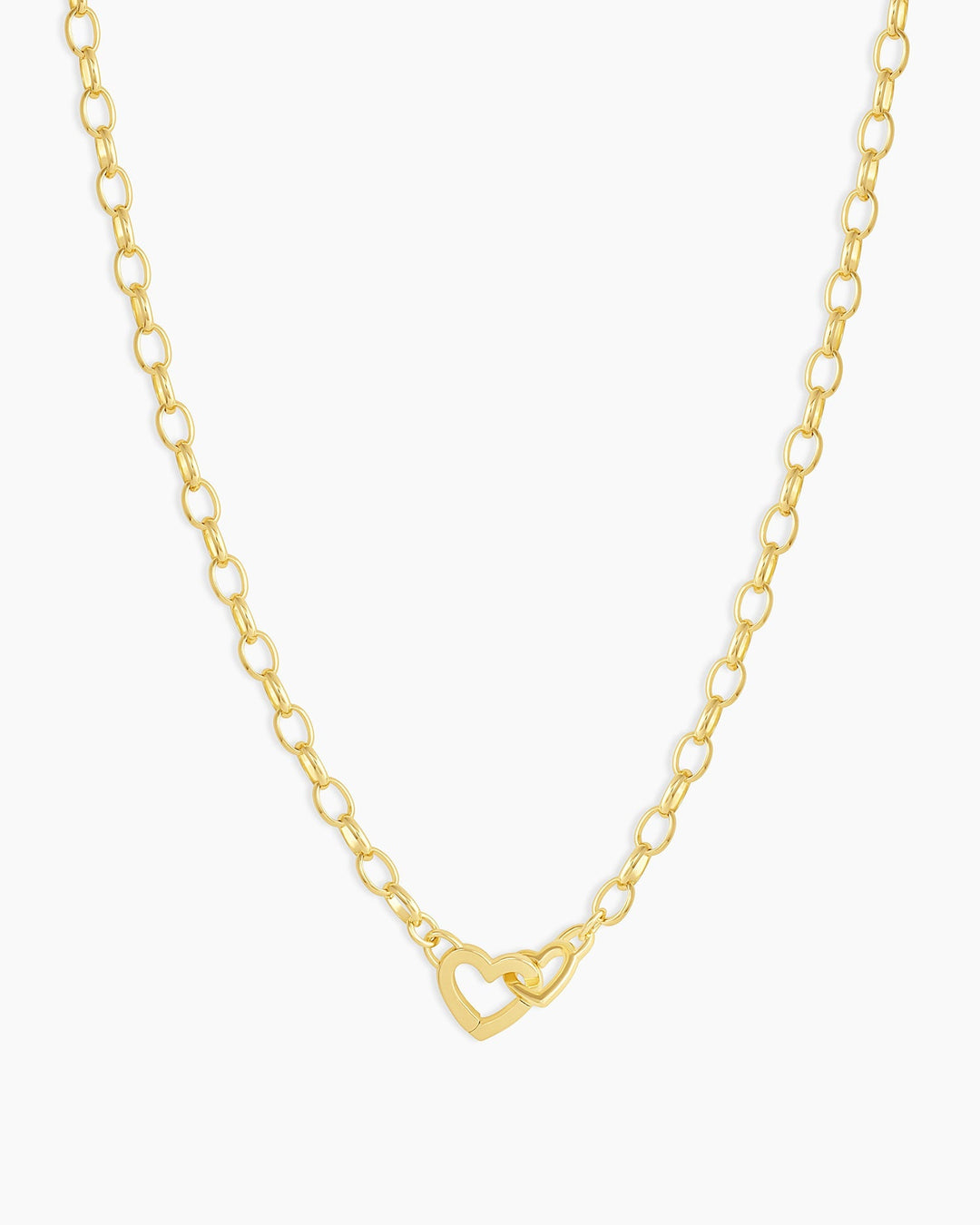 Gorjana - Parker Heart Mini Necklace in Gold