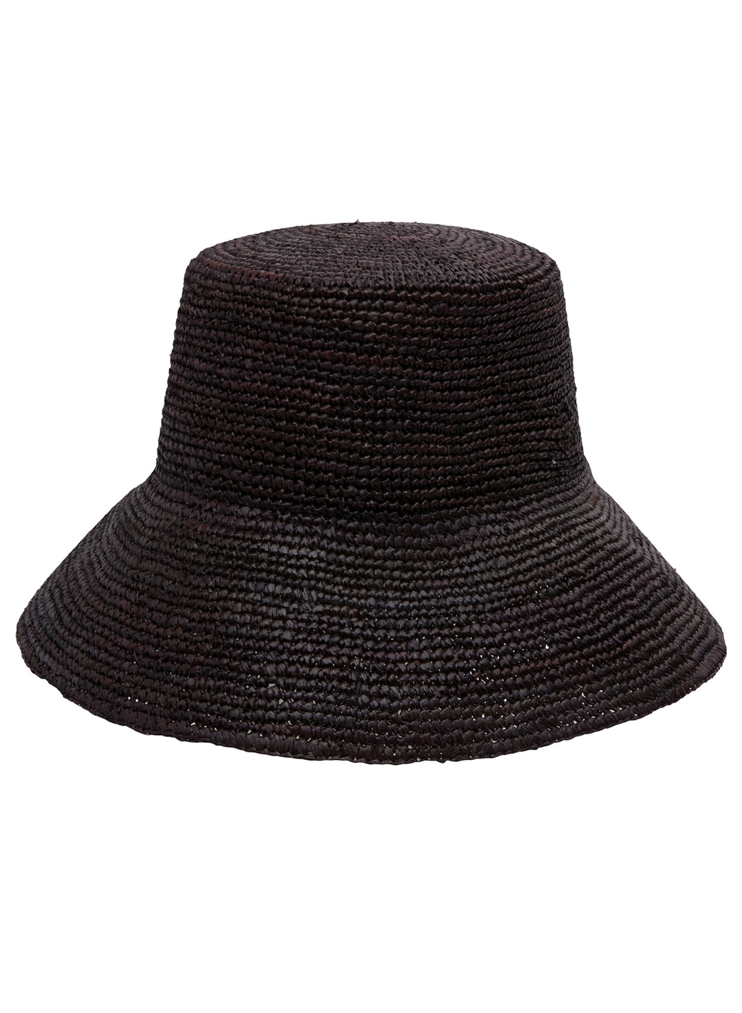 Jenni Kayne - Crochet Raffia Sun Hat in Black