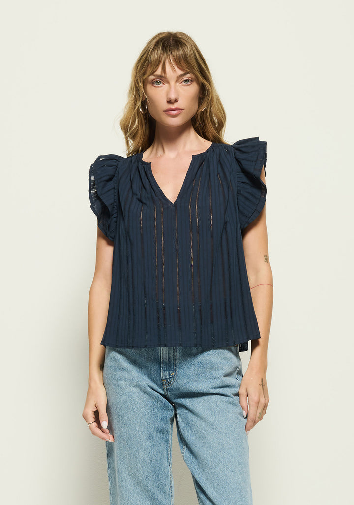 Nation Ltd - Claudia Top in Night Sky