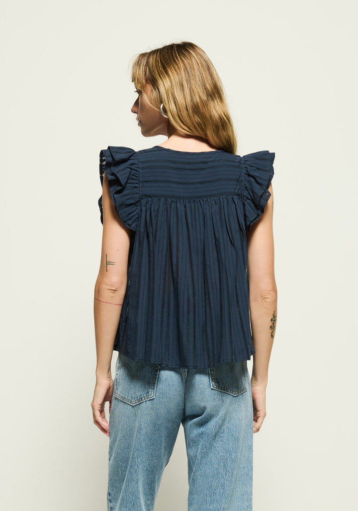 Nation Ltd - Claudia Top in Night Sky