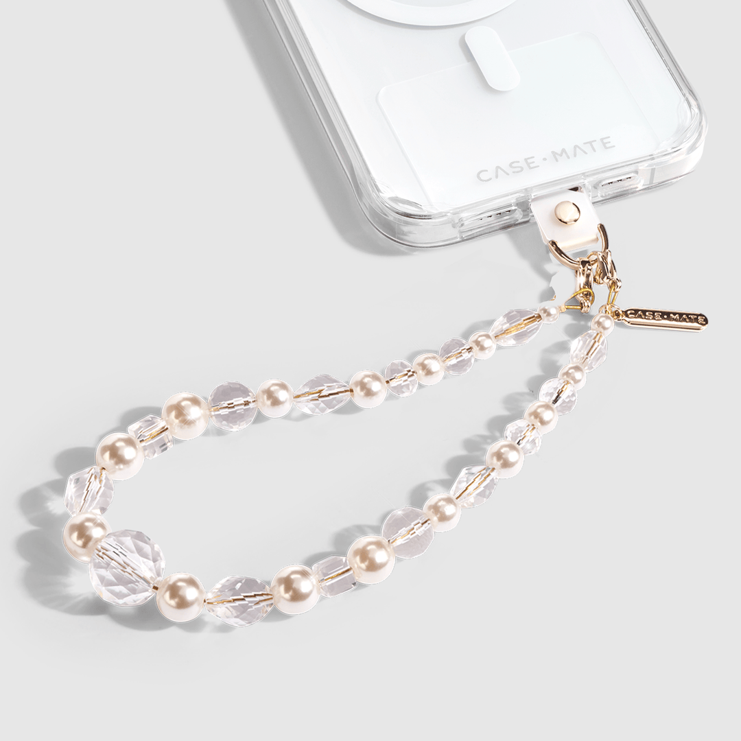 CASE MATE - Crystal Pearl Phone Charm
