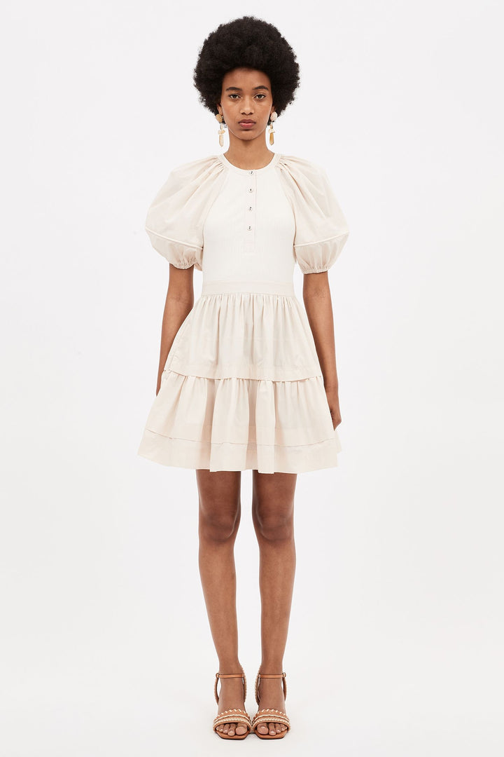 Ulla Johnson Amelia Dress in Ivory