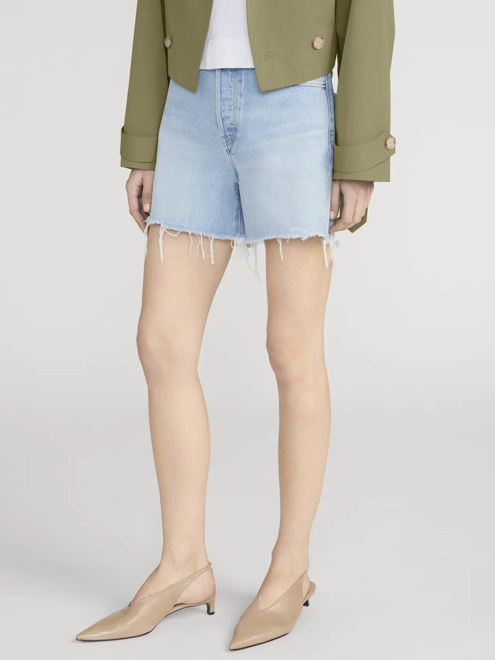 FRAME - The Everyday Short in Swindle Denim Shorts
