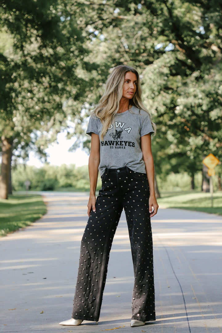 Iowa Relaxed Tee Heather Grey (BL901-BLIWA625C-VHG)