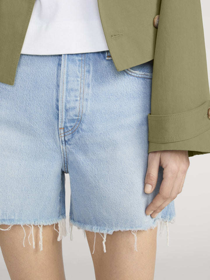 FRAME - The Everyday Short in Swindle Denim Shorts