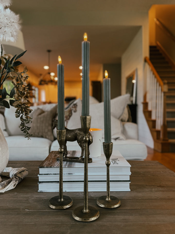 Iron Candle Holders set of 3
