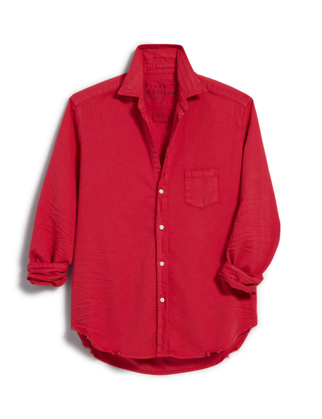 Frank & Eileen - Eileen Relaxed Button-Up Shirt in Saffron