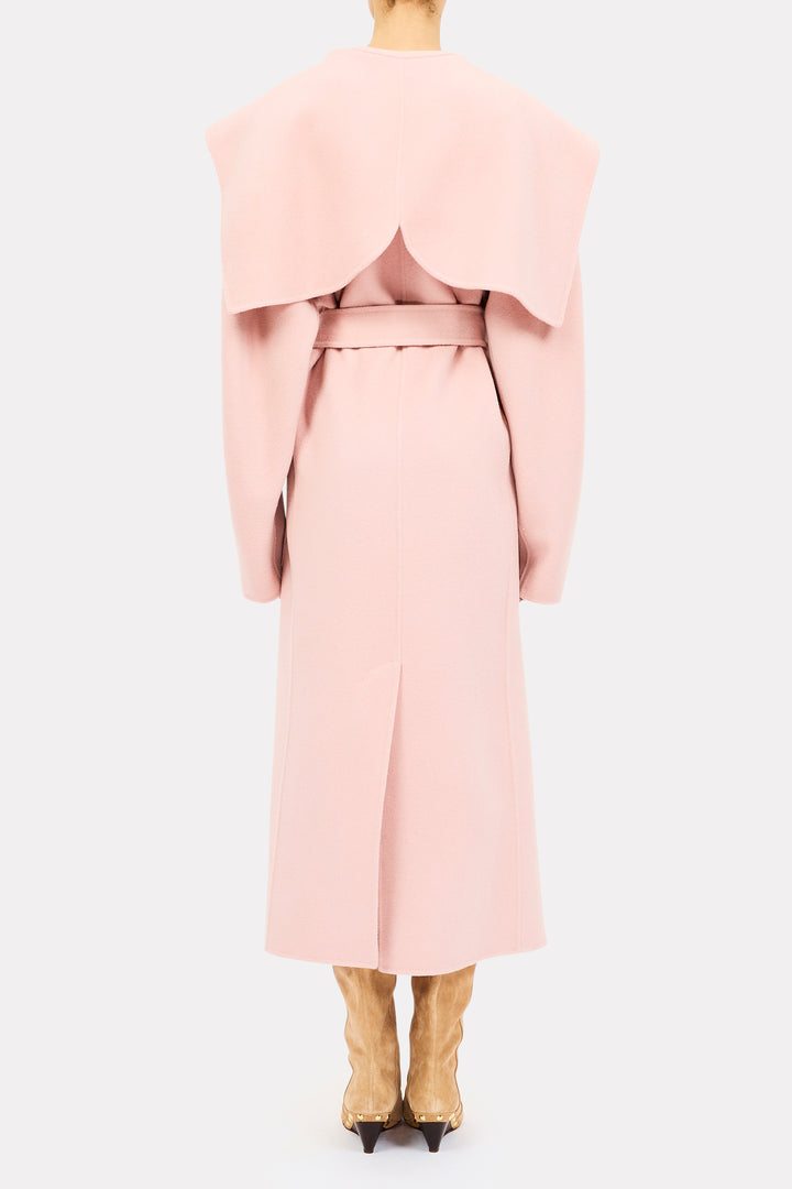 ULLA JOHNSON - Rory Wool Coat in Powder OUTERWEAR