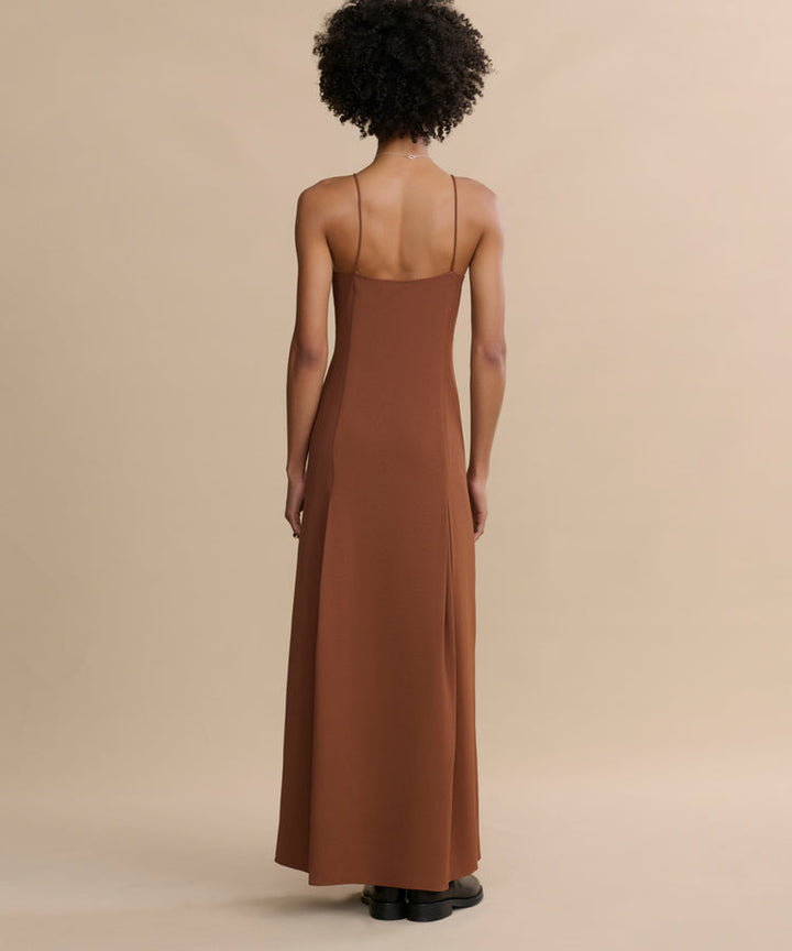 JENNI KAYNE - Florence Slip Dress in Rust