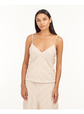 Tanya Taylor - Fraser Top in Cream