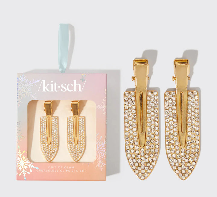 Kitsch - Glam Creaseless Rhinestone Clips (2pc)