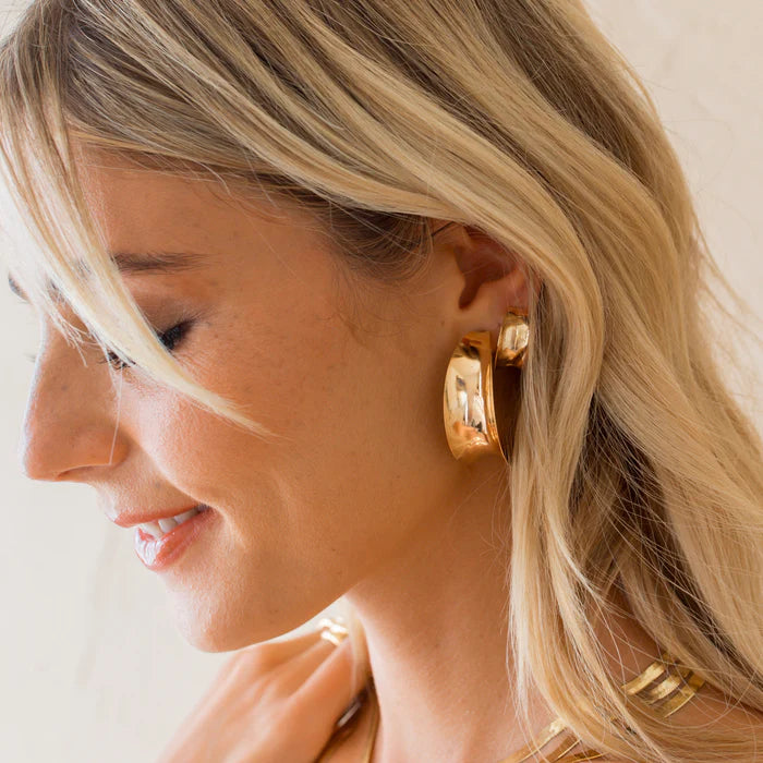 Joy Dravecky - Mitch Hoop in Gold