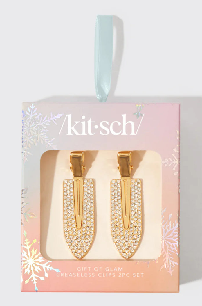 Kitsch - Glam Creaseless Rhinestone Clips (2pc) Accessories