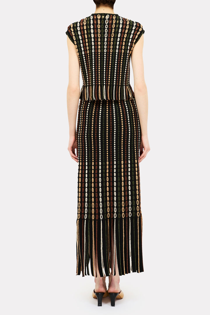 ULLA JOHNSON - Ineze Knit Skirt in Noctis SKIRTS