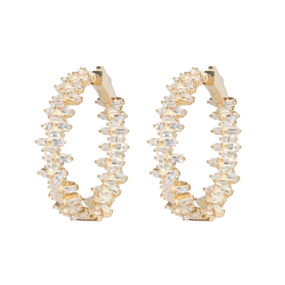 Nickho Rey - Mabel Hoop in Gold
