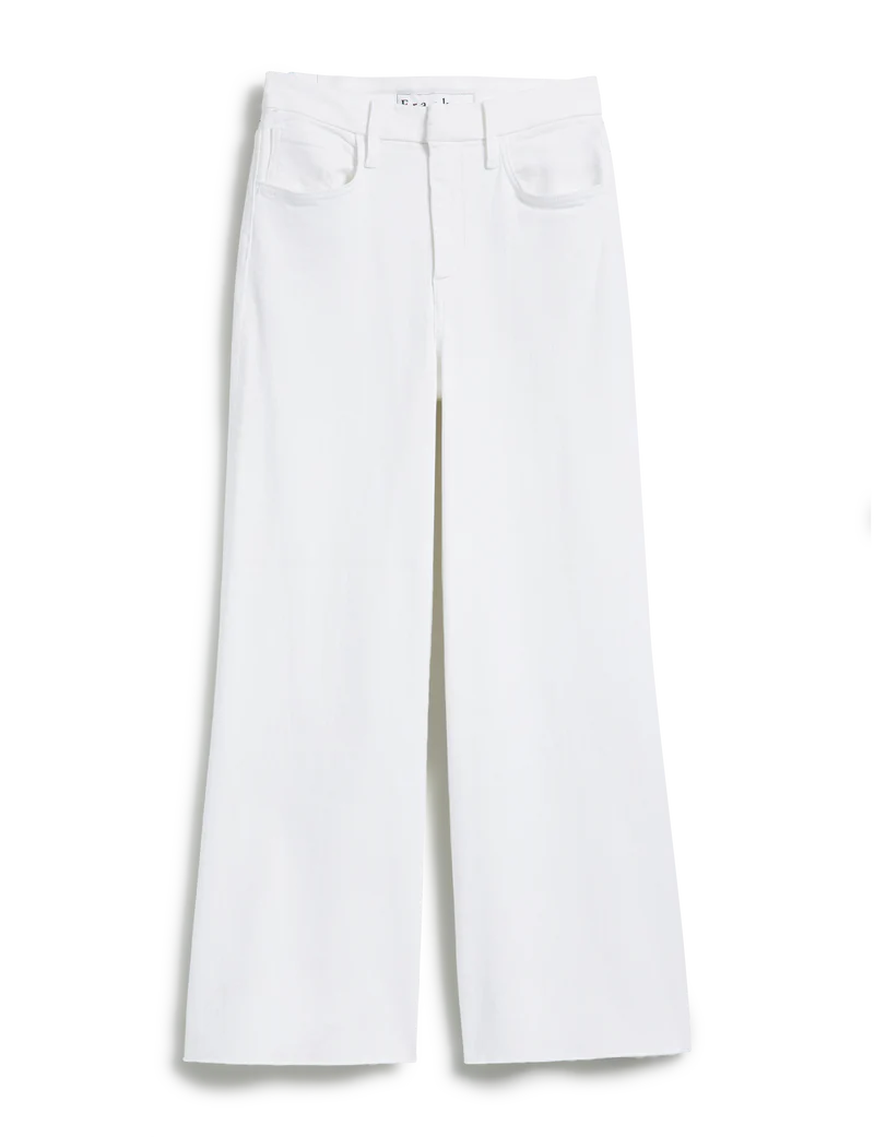Frank & Eileen - Galway Gaucho in White Denim