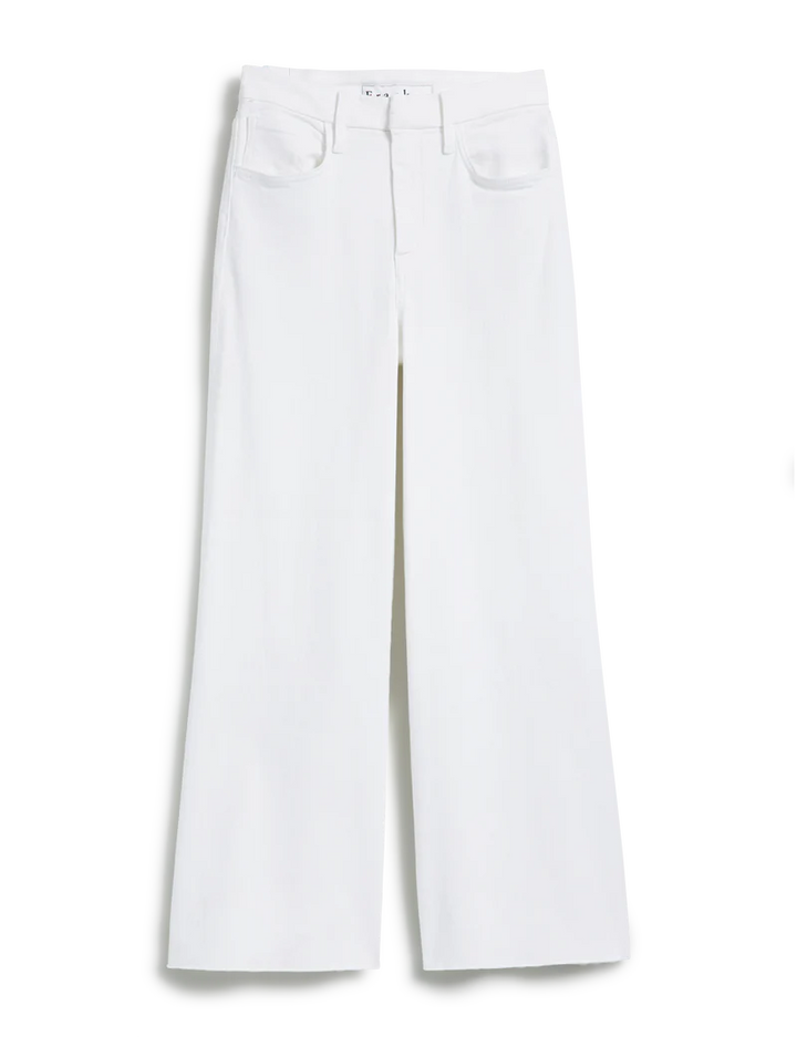 Frank & Eileen - Galway Gaucho in White Denim