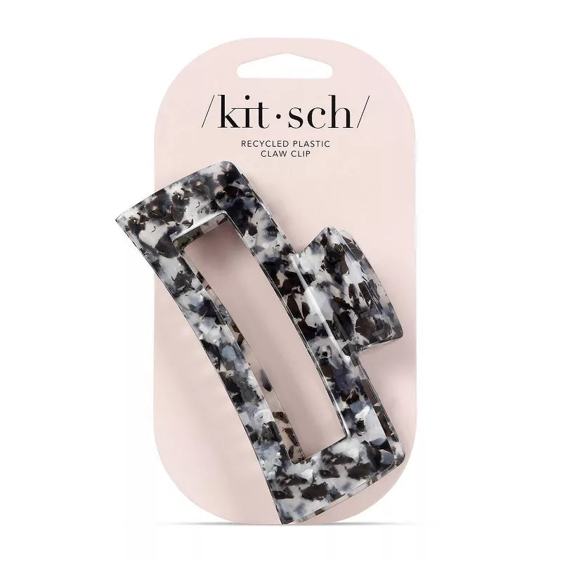 Kitsch - Eco-Friendly Jumbo Open Shape Claw Clip in Black
