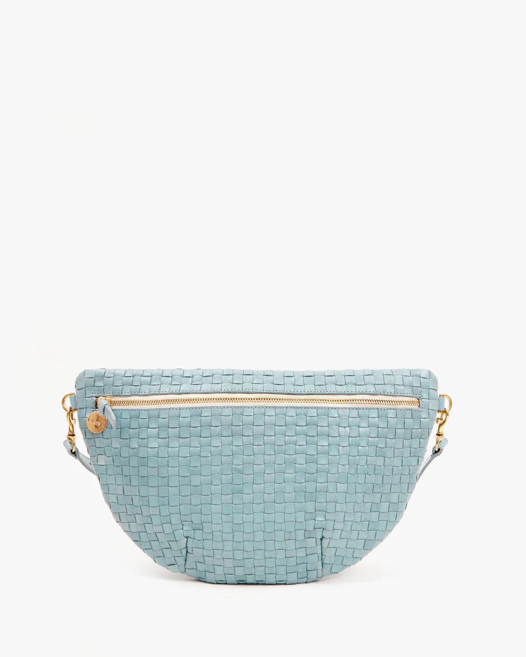 Clare V. - Grande Fanny in Sunbleached Sky Blue Woven