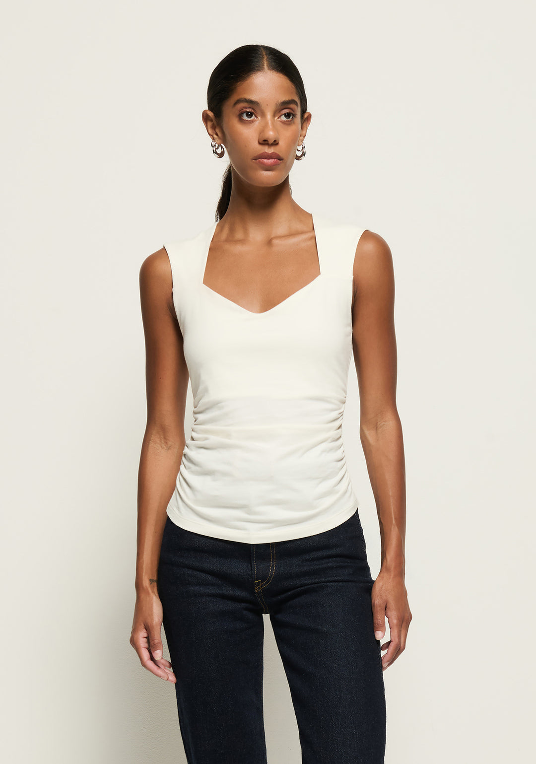 Nation LTD - Haven Tee in Porcelain