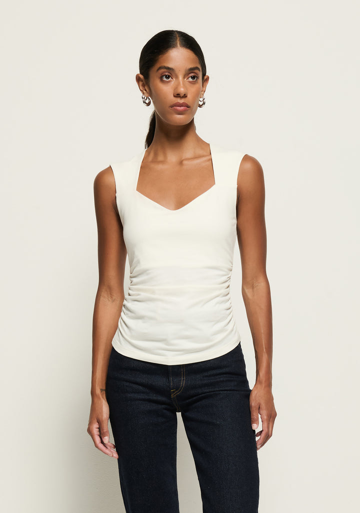 Nation LTD - Haven Tee in Porcelain