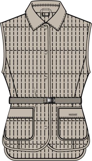 Mackage - Helia Light Down Quilted Vest in Trench Coats & Jackets